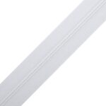 Folyóméteres cipzár #3 műanyag spirál T30-101 fehér