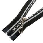 Műanyag cipzár #5 nyitható 5KD-RL fekete