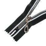 Műanyag cipzár #5 zárt 5KD-L fekete