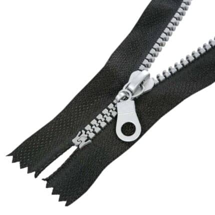 Öntött műanyag cipzár #5 zárt 5K0-M6 fekete