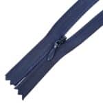 Rejtett cipzár zárt #3, kék-330, 3Z0