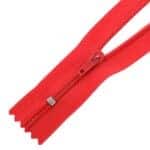 Spirál cipzár #3, zárt 3S0, piros 148