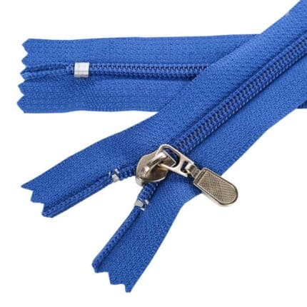 Spirál cipzár 5D-X1 zárt, kék 340