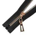 Műanyag cipzár nyitható #5KD-RZ2 fekete