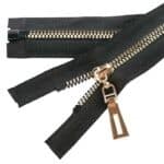 Műanyag cipzár nyitható #5KD-RZ2 fekete