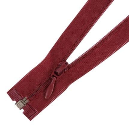 Rejtett cipzár hálós (hurkolt) #3W0 nyitható bordó 178