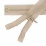 Rejtett cipzár hálós (hurkolt) #3W0 nyitható drapp 307