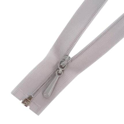 Rejtett cipzár hálós (hurkolt) #3W0 nyitható szürke 310