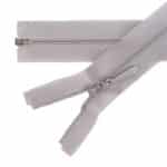 Rejtett cipzár hálós (hurkolt) #3W0 nyitható szürke 310