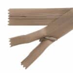 Rejtett cipzár hálós (hurkolt) #3W0 zárt barna 292