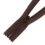 Rejtett cipzár hálós (hurkolt) #3W0 zárt barna 304