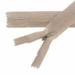 Rejtett cipzár hálós (hurkolt) #3W0 zárt drapp 307