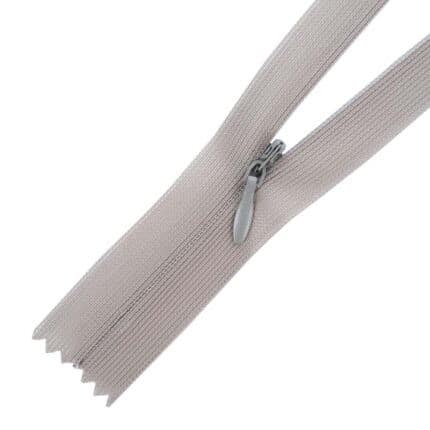 Rejtett cipzár hálós (hurkolt) #3W0 zárt szürke 310