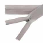 Rejtett cipzár hálós (hurkolt) #3W0 zárt szürke 310