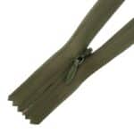 Rejtett cipzár hálós (hurkolt) #3W0 zárt zöld 327