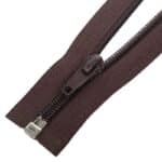 Spirál cipzár nyitható #5S0 autolock barna 304