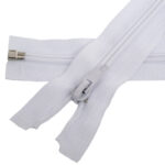 Spirál cipzár nyitható #5S0 autolock fehér