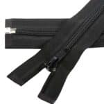 Spirál cipzár nyitható #5S0 autolock fekete