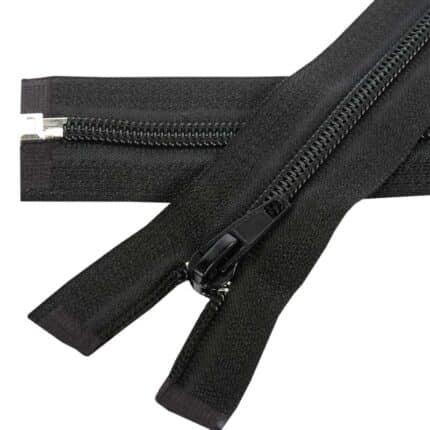 Spirál cipzár nyitható #5S0 autolock fekete