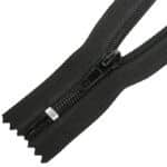 Spirál cipzár zárt #5S0 autolock fekete