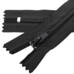 Spirál cipzár zárt #5S0 autolock fekete