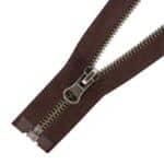 Fém cipzár nyitható #5T0-V antik ezüst, 304