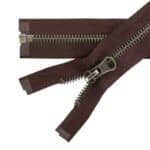 Fém cipzár nyitható #5T0-V antik ezüst, 304