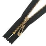 Fém cipzár zárt #3M0-RU autolock fekete