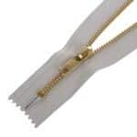 Fém cipzár zárt #5M0 sárgaréz szürke 310