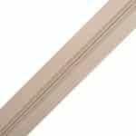 Folyóméteres cipzár #3 műanyag spirál T30 3 mm drapp 307