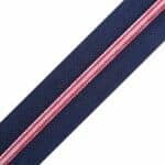 Folyóméteres cipzár #5 műanyag spirál T50-BC kék 330