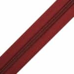 Folyóméteres cipzár #5 műanyag spirál T50 bordó 178