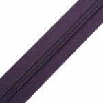 Folyóméteres cipzár #5 műanyag spirál T50 lila 196