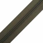 Folyóméteres cipzár #5 műanyag spirál T50 zöld 327