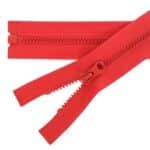 Műanyag cipzár nyitható #3K0-V4 piros 148