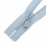 Műanyag cipzár zárt #5K0-M9 kék 183