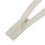 Rejtett cipzár zárt #3Z0 krém 103