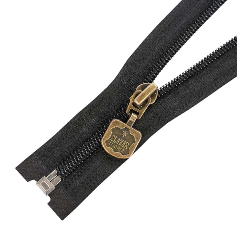 Spirál cipzár nyitható #5D0 E3 fém húzó fekete (1) Spirál cipzár nyitható #5D0 E3 fém húzó fekete