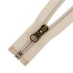 Spirál cipzár nyitható #5D0 V3 fém húzó drapp 307