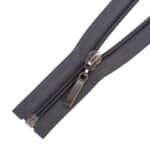 Spirál cipzár nyitható #5D0 fém húzó szürke 312