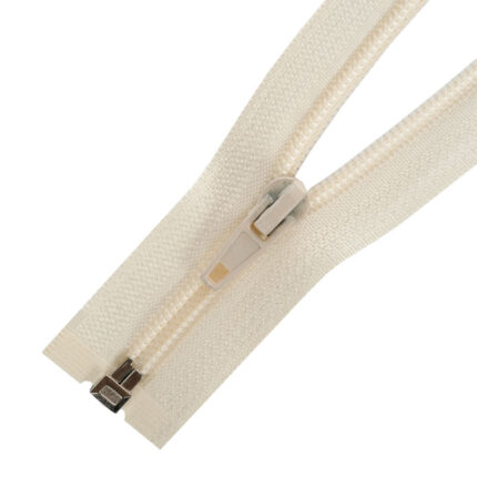 Spirál cipzár nyitható #5S0 autolock krém 103