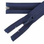 Spirál cipzár nyitható #5SR átfordítható kocsival kék 330