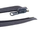 Spirál cipzár nyitható #5SR átfordítható kocsival szürke 312