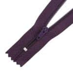 Spirál cipzár zárt #3S0 autolock lila 196