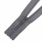 Spirál cipzár zárt #3S0 autolock szürke 528