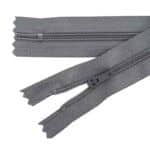 Spirál cipzár zárt #3S0 autolock szürke 528