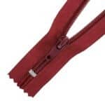 Spirál cipzár zárt #5S0 autolock bordó 178