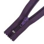 Spirál cipzár zárt #5S0 autolock lila 196