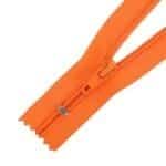 Spirál cipzár zárt #5S0 autolock narancs 158