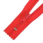 Spirál cipzár zárt #5S0 autolock piros 148